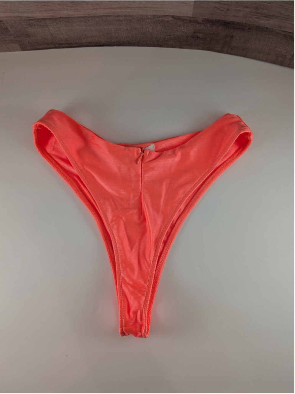 HOT&DELICIOUS Neon Orange Swim Bottom Small